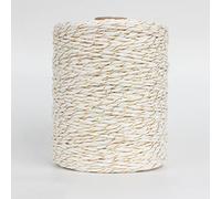 280M/rollo de hilo de paja de rafia Natural for tejer sombrero de ganchillo bolso de mano cestas de cojín Material de tejer hilos coloridos(5)