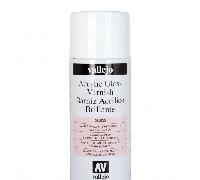 Vallejo Hobby Paint Acrylic Gloss Varnish 400 Ml. Barniz Acrílico en Spray. Protección Duradera y Flexible Para Pinturas Acrílicas y Óleos. Barniz Transparente de Acabado Brillante en Aerosol
