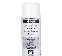 Vallejo Hobby Paint Acrylic Matt Varnish 400 Ml. Barniz Acrílico en Spray. Protección Duradera y Flexible Para Pinturas Acrílicas y Óleos. Barniz Transparente de Acabado Mate en Aerosol