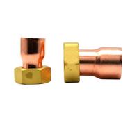 28mm Welding Copper Tube To Female BSPP 1" Thread Hex Bushing Pipe Fitting Thickening YZWRWRMKTB