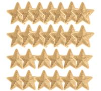 28uds Parches de Lentejuelas Bordados, 2 Tamaños Parches Bordados Estrellas Apliques Lentejuelas Parches Estrellas Bordados para Ropa Manualidades Sombreros Bolsos Chaquetas Mochilas Disfraces