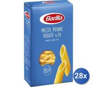 28x Multipack Barilla Sémola 70 Mezze Penne Rigate Gr500