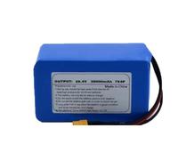 29.4V 26Ah Bateria para Bicicleta Electrica Batería De Alta Potencia 7S4P PVC Impermeable Ebike Batería con BMS Y Cargador para 200W 350W 500W 750W 800W Motor 29.4V 26Ah,XT60+SM