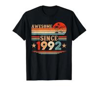 29 Años Impresionante Desde 1992-29 Cumpleaños Hombres Camiseta gráfica económica, Hombre, Negro, M