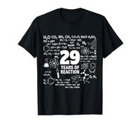 29 cumpleaños 29 años Divertido química Nerd Humor Friki Camiseta