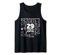 29 cumpleaños 29 años Divertido química Nerd Humor Friki Camiseta sin Mangas