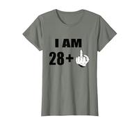 29 cumpleaños 29 cumpleaños Hombre 29 años 29 año de Vida Camiseta, Mujer, Verde Militar Jaspeado, S