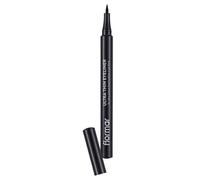 Flormar Ultra Thin Eyeliner Delineador de Ojos Ultra Fino Negro - Lápiz de Ojos Waterproof Resistente al Agua - Maquillaje Intenso, Secado Rápido - Delineado Preciso para Look Natural