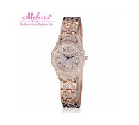(29 mm) ¡¡¡OFERTA!!! Reloj Melissa Crystal para hombre y mujer, con diamantes de imitación, de lujo,