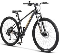 29 Zoll MTB Hardtail mit hydraulischen Scheibenbremsen, 1x9 Gang Altus Schaltung, 80mm Federgabel, Aluminium-Rahmen, All-Terrain Reifen, Für Herren 175-190cm Geländefahrten