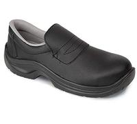 29057 Color Negro Talla 46, Zapato con Puntera de Seguridad Certificado CE EN ISO 20347 S2 Marca DIAN, 46 EU