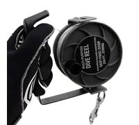 290FT Dive Reel - Ergonomic Adjustable Nylon Puller, Multipurpose Diving Line Reel with Handle | Guide Rope Deployer for Snorkeling, Spearfishing, Cave Diving, Boat, Beach, Underwater Use