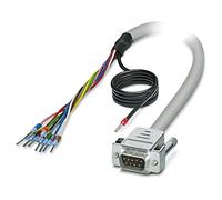 2926399 Cable D-Sub 9pin Conector,Cable PVC L: 2m Gris 1:1 Conexión PHOENIX CO