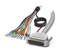 2926506 Cable D-Sub 25pin Enchufe,Cable PVC L: 0,5m Gris Cable: Cu IP54 PHOEN...