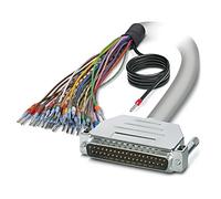 2926603 Cable D-Sub 37pin Enchufe,Cable PVC L: 2m Gris 1:1 Conexión PHOENIX C