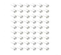 29272 - Dientes de repuesto para Greenworks 27022 y 2500600G con cable de 10 amperios, dientes escarificadores de acero con resorte, 4,5 mm x 2 cm, SIL(54 piezas)