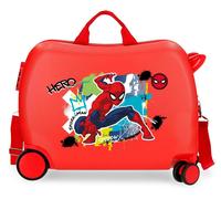 2939821 MALETA INF.ABS 4R.(2 MULTI) SPIDERMAN URBAN ROJO