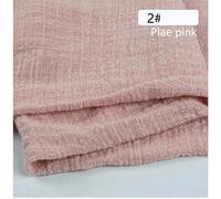 (2945)10 Servilletas de algodón color óxido para bodas, 43 cm (17 pulgadas), estilo rústico, tipo gasa,