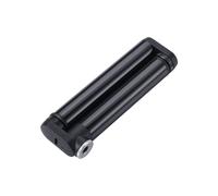 BBB Cycling - Bomba para Bicicleta Doubleshot - Minibomba Ligera con Manguera extraíble - Función de Alto Volumen y Alta presión - Tapa de válvula - Negro