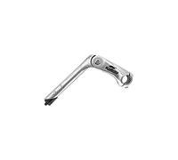 299 - Potencia tija direccion manillar regulable btt mtb bici bicicleta COLOR PLATA