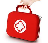 299PCS First Aid Kit Portable Red Camping Essentials Multiple Purpose Suivival Kits Plus Case Emergency Set Outdoor Backpacking Gear Suitable for Hiking School Car Home YIDERBO