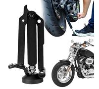 29x30cm Soporte De Elevación Para Motocicleta, Soporte De Elevación Para Ruedas De Motocicleta, Elevador De Motocicleta Portátil Antideslizante, Plegable Soporte De Moto Para Carga De Rueda Trasera