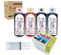 29XL tinta recargable y 4 x 100 ml botella tinta compatible para Expression Home XP-255 XP-257 XP-352 XP-355 XP-452 XP-455 XP-235 XP-245 XP-332 XP-335 XP-432 XP-435 XP-247 XP-442 XP-342 XP-345