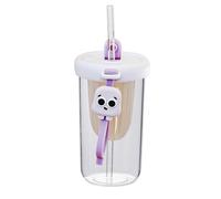 (2a generazione nero) GEMFUL Bicchiere da 40,58 once con manico e cannuccia, tazza da caffè isolata