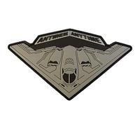2AFTER1 USAF B-2 Spirit Strategic Stealth Bomber Anywhere Anytime Morale PVC Rubber 3D Touch Fastener Patch