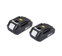 2Ah, Compatible Con Makita, Batería De 18V BL1820B, Batería Recargable De Iones De Litio, Herramientas Eléctricas De 18V Reemplace La Batería(Makita 2Ah X2)