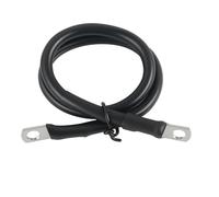 2AWG Tinned Copper Battery Connecting Cable Soft Silicone Wire 35mm2 Flexible for Connections Starter(4 Meters)