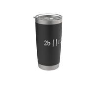 2b||!2b - "Ser o no ser" Vaso térmico de acero inoxidable de doble pared