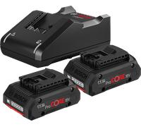 Bosch 1 600 A01 BA3 cargador y batería cargable Juego de cargador y baterías