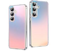 2Buyshop Funda para Samsung Galaxy S24 funda antigolpes con efecto iridiscente protección funda Galaxy S24 carcasa case anti-huellas antiarañazos y parte trasera rígida de PC Cover para Samsung Galaxy