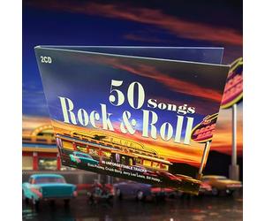 2CD 50 Songs Rock & Roll, Elvis Presley,Pete Johnson, Chuck Berry, Ray Charles, Rock Roll Music