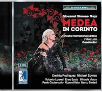 Cauteruccio, Paolo Chorus Of The Transilvania State Kato, Nozomi Lorenzi, Roberto Luisi, Fabio Marcu, Mihaela Orchestra Internazionale D’Italia Philharmonic Orchestra Of Cluj-Napoca Rodriguez, Davinia Scala, Enea Spyres, Michael Stefani, Marco - Mayr : Medea In Corinto - Cd / Luisi