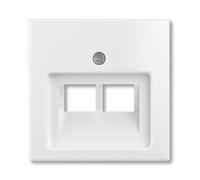 2CKA001753A0097 Placa central para toma UAE blanco