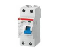 Interruptor diferencial puro F202 AC 40A 30MA 2P Abb F427801