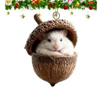 2D Acrylic Acorn Animal Ornaments | Cute 2D Acrylic Acorn Pendants And Holiday Decorations, Perfect For Christmas Trees, Winter Décor, Birthday Parties, Thanksgiving, Vacations, Home, Office, Dorms, A