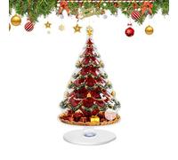 2D Acrylic Christmas Centerpiece - Holiday Table Decor | Lightweight 25g Acrylic Sign with Festive Styles A B C, Seasonal Tabletop Display with Bright Artwork, Decorative Accent for Living Room