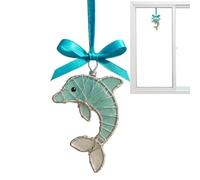 2D Acrylic Pendant - Sea Glass Charm, Marine Animal Hanging Ornament, Flat OceanTheme Decorative Wall Display PieceAcrylic Art Coastal Style Decor Accessory | For Friends Neighbors Beach Lovers