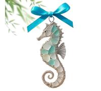 2D Acrylic Pendant - Sea Glass Charm, Marine Animal Hanging Ornament, Flat OceanTheme Decorative Wall Display PieceAcrylic Art Coastal Style Decor Accessory | For Friends Neighbors Beach Lovers