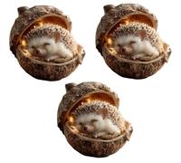 2D Forest Animal Acorn Ornaments, 2026 New Pine Cone Animal Decoration, Acrylic Hanging Ornaments, for Home Decor (3PCS-A)