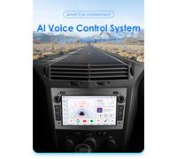 2Din Android 12 CarPlay Android Auto Radio para Opel Corsa C Signum Vivaro Astra H Corsa D Zafira coche Multimedia GPS 4G autoradio S6 (8Core 6G 64G) G