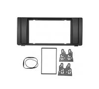 2Din Center Control o Fascia Trim Navigation Panel Frame for BMW 5 Series E39/X5 E53