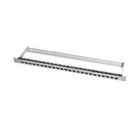 2direct GmbH Logilink Keystone Panel 0.5U, 24 Puertos, Blindado, Gris