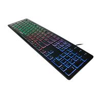 LOGILINK ID0138 - Teclado, USB, iluminado, negro