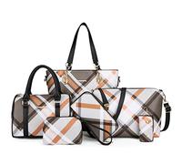 2E-youth Monederos y bolsos de diseño para mujer, bandolera con asa, Large