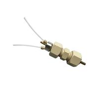 2E011 Hardware de prueba for baterías de litio, sodio, potasio y zinc - Sistema de dos electrodos(Swagelok2E011-1)