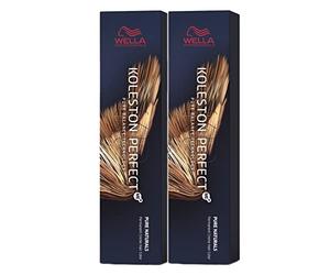 2er Wella Koleston Perfect ME+ 6/71 Rubio oscuro Marrón Ceniza 60 ml